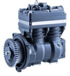 KNORR LS 8902/K168629N00 / compressor, number of cylinders: 2, cooling type: liquid coolant, without roller (rebuilt, pneumatically controlled clutch) suitable for: volvo fh