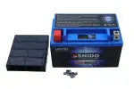 aku LIFEPO4 SHIDO MOTO.12V 4AH/240A +- (mõõdud: 135X75X145)