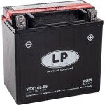 landport стартерный аккумулятор ltx14l-bs lp