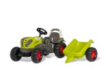 RollyKid Claas Axos 240 с прицепом