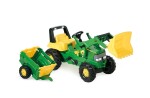 Rolly Junior John Deere трактор kopa и с прицепом