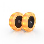 Nexo vilkuvad rattad 2tk 120*40mm oranz