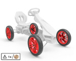 Ratas Rally punane velg 12,5*2,5-9 slik