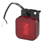 Tagatuli punane LED 12/24V 65x65mm