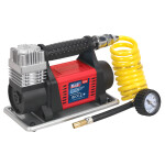 SEALEY Mini kompressor 12V, Heavy-Duty digitaalne 25L / min.