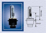 MAGNETI MARELLI Hõõgpirn XENON LIGHT D2R(pirn) 85V 35W 002542100000