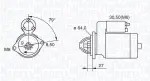 MAGNETI MARELLI Starter 12V 063280045010