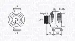 MAGNETI MARELLI Generaator 12V 063358061010