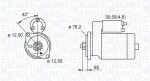 MAGNETI MARELLI Starter 12V 063521230140