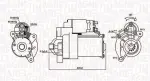MAGNETI MARELLI Starter 12V 063720594010
