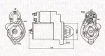 MAGNETI MARELLI Starter 12V 063720612010