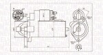 MAGNETI MARELLI Starter 12V 063720624010