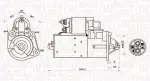 MAGNETI MARELLI Starter 12V 063720680010