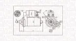 MAGNETI MARELLI Starter 12V 063720713010