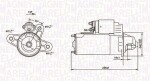 MAGNETI MARELLI Starter 12V 063720977010