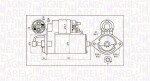 MAGNETI MARELLI Starter 12V 063720984010