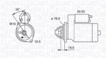 MAGNETI MARELLI Starter 12V 063721158010