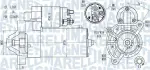 MAGNETI MARELLI Starter 12V 063721177010