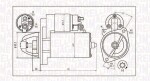 MAGNETI MARELLI Starter 12V 063721202010