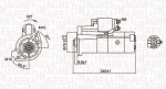 MAGNETI MARELLI Starter 12V 063721221010