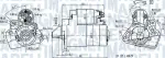 MAGNETI MARELLI Starter 12V 063721332010
