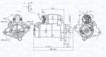 MAGNETI MARELLI Starter 12V 063721415010