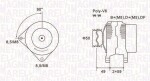 MAGNETI MARELLI Generaator 14V 063731147010