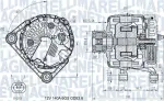 MAGNETI MARELLI Generaator 12V 063731406710
