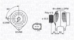 MAGNETI MARELLI Generaator 14V 063731542010