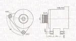 MAGNETI MARELLI Generaator 12V 063731553010