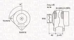 MAGNETI MARELLI Generaator 12V 063731564010