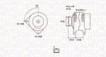 MAGNETI MARELLI Generaator 12V 063731627010