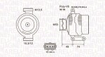 MAGNETI MARELLI Generaator 14V 063731638010