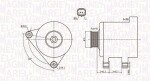 MAGNETI MARELLI Generaator 12V 063731674010