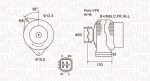MAGNETI MARELLI Generaator 14V 063731727010