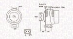 MAGNETI MARELLI Generaator 14V 063731740010