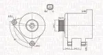 MAGNETI MARELLI Generaator 12V 063731761010