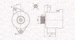 MAGNETI MARELLI Generaator 12V 063731796010