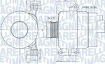 MAGNETI MARELLI Generaator 14V 063731969010
