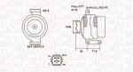 MAGNETI MARELLI Generaator 12V 063732029010