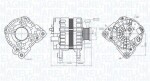 MAGNETI MARELLI Generaator 12V 063736232010