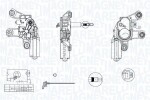 MAGNETI MARELLI Klaasipühkija (kojamehe) mootor 12V 064342008010
