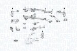 MAGNETI MARELLI Klaasipuhastussüsteem 12V 064351787010