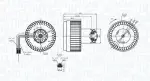 MAGNETI MARELLI Salongipuhur 12V 336W 069412400010