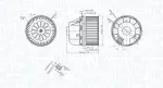 MAGNETI MARELLI Salongipuhur 12V 180W 069412729010