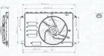 MAGNETI MARELLI Ventilaator,  mootorijahutus 12V 372W 069422761010
