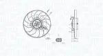 MAGNETI MARELLI Ventilaator,  mootorijahutus 069422909010