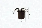 MAGNETI MARELLI Kütusefilter 153071762555