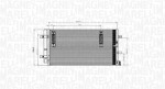 MAGNETI MARELLI Kondensaator,  kliimaseade 350203827000