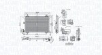 MAGNETI MARELLI Kondensaator,  kliimaseade 350203908000